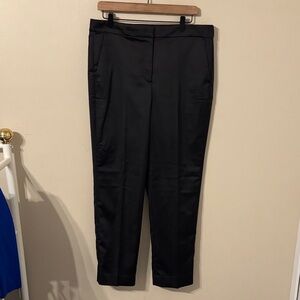 J. Crew Collection Kate Satin Straight Leg Pants